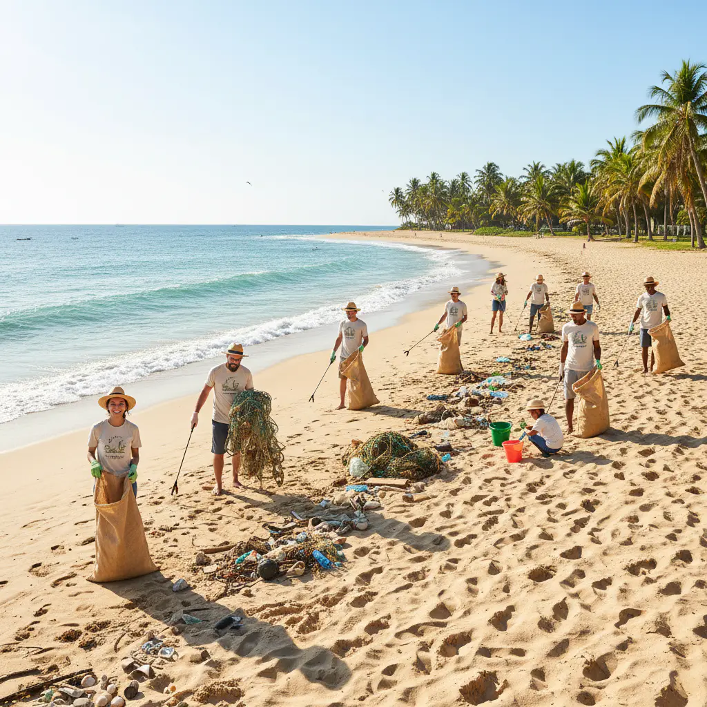 Beach cleanup