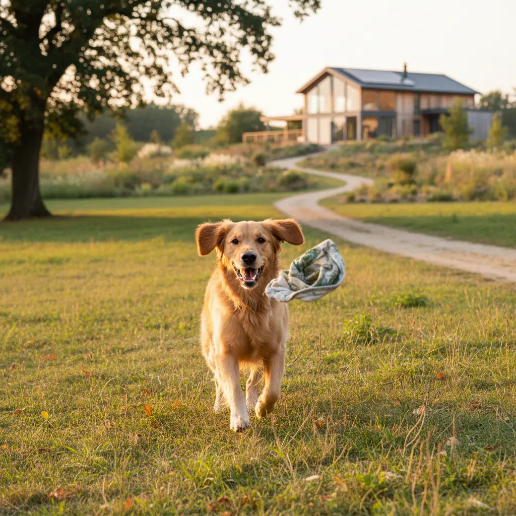 Dog fetching toy
