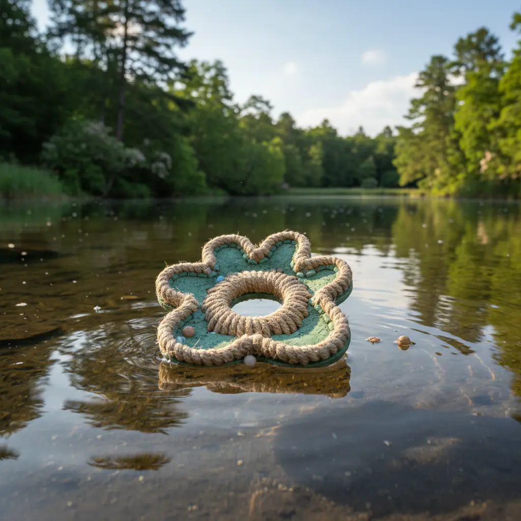 Floating dog toy