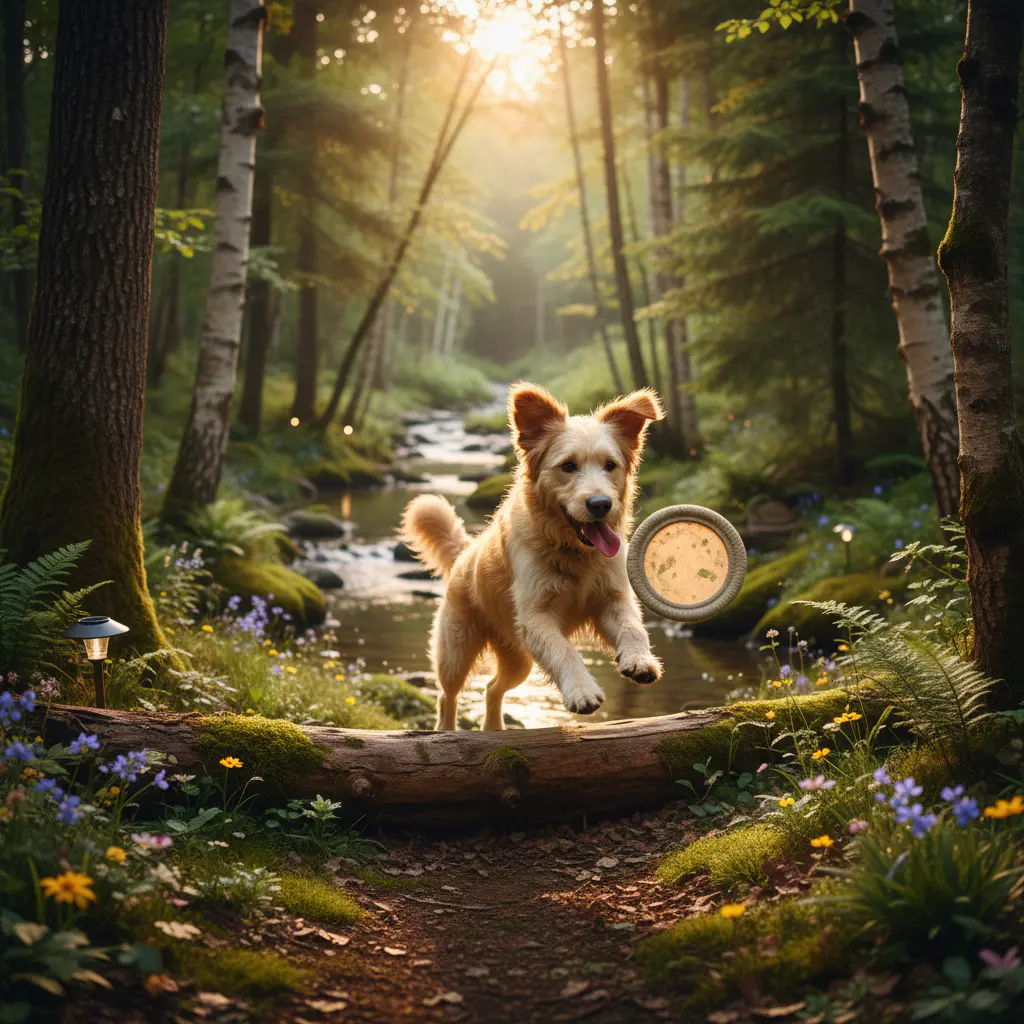 Active dog